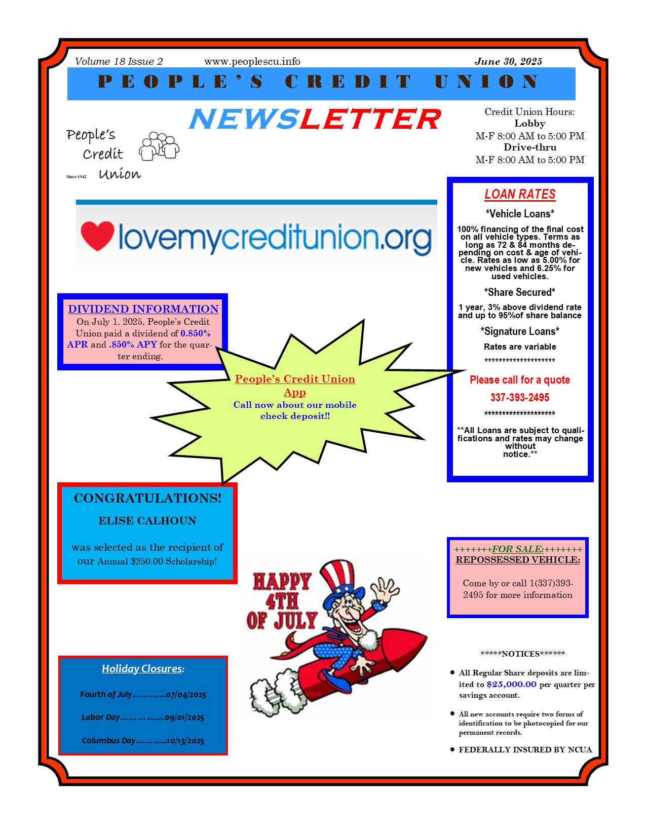Newsletter for 2st Quarter 2023